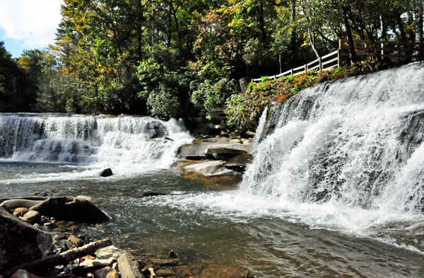 Living Waters waterfalls